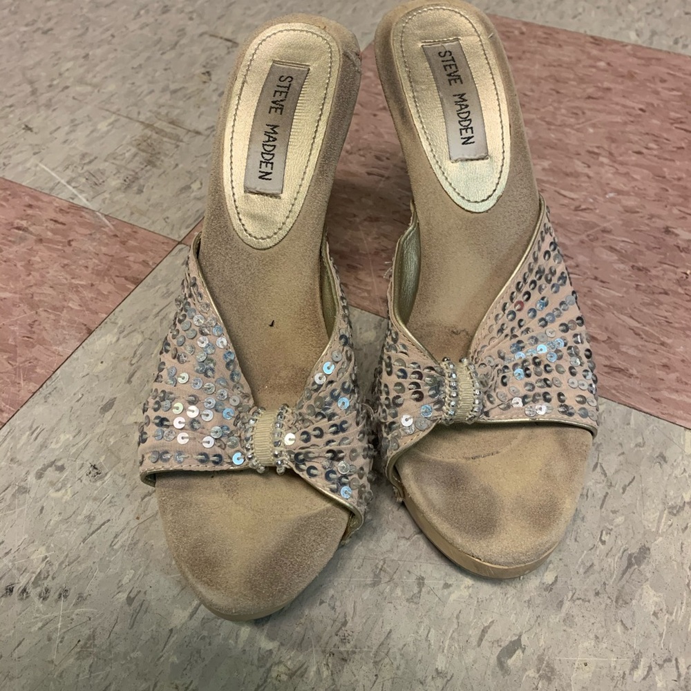 Steve Madden Open Toe Heels